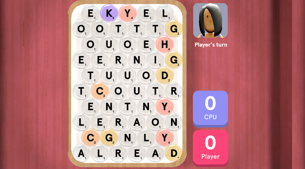 Word vs Word Board